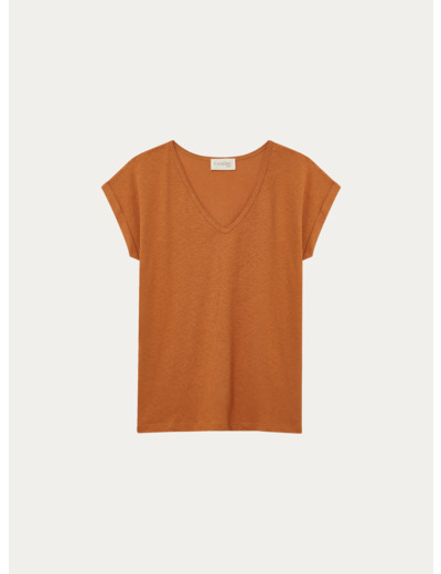 T-shirt brenda caramel