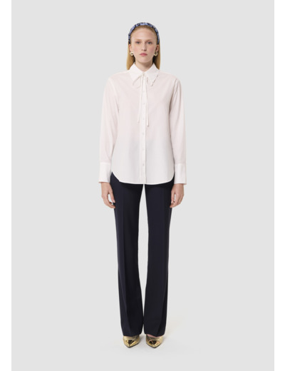 Chemise Clarissa chemise blanche en popeline