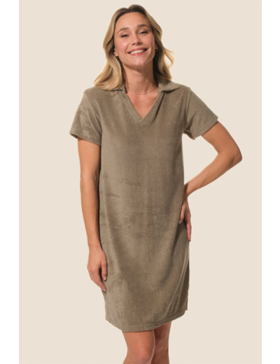 Robe femme éponge COTON Dorothe