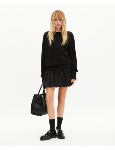 Jupe courte boule noire black