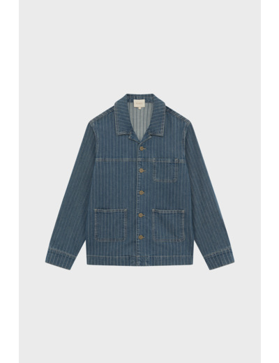 Surchemise en denim rayée - REMIE