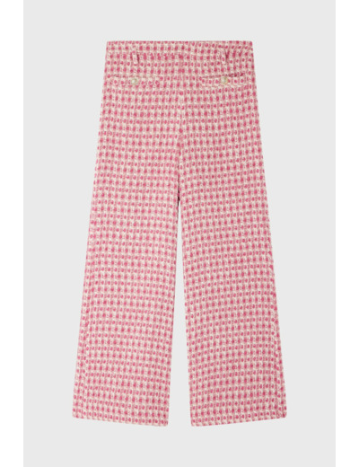 Pantalon tweed et lurex - CAROLINA