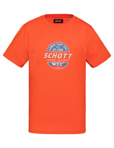 T-shirt imprimé SCHOTT TSUSTOURB