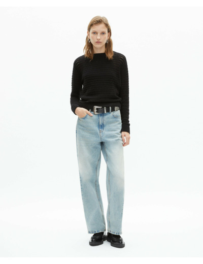 Pull long effet resille black