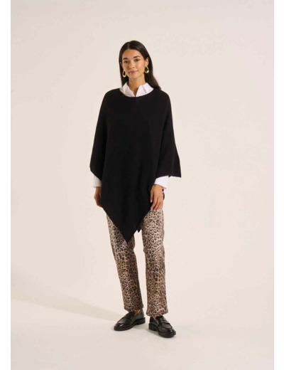 Poncho ample en cachemire