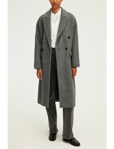 Manteau long à chevrons - LINE