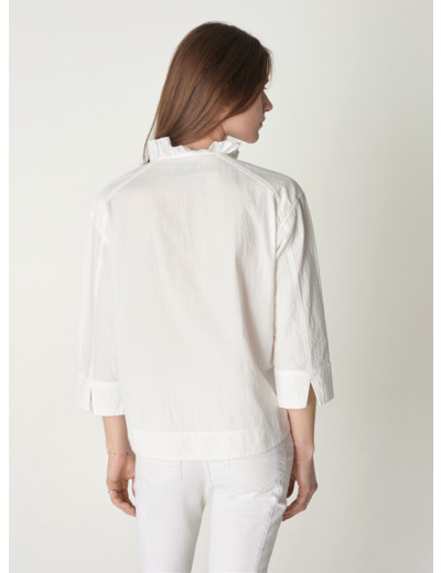 Blouse angélique blanc