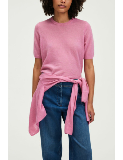 Pull à manches courtes à lurex - JESY