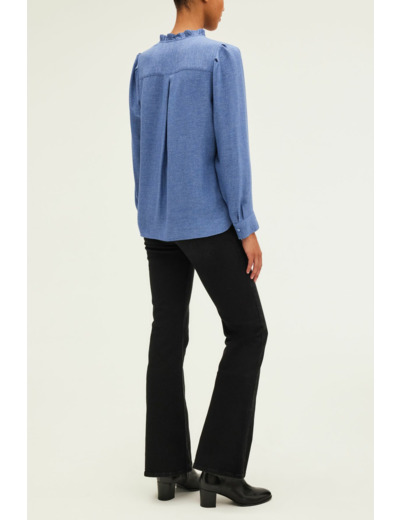 Chemise lurex à volants - BERWYN