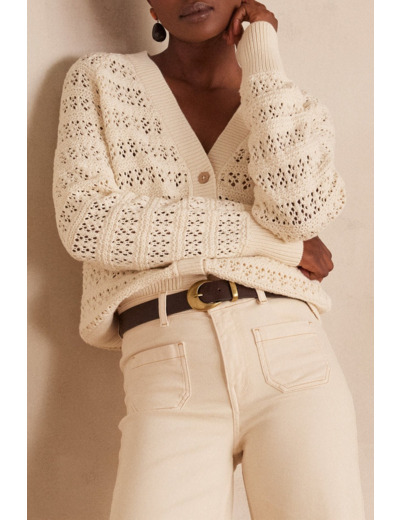 Cardigan BASILIO en coton