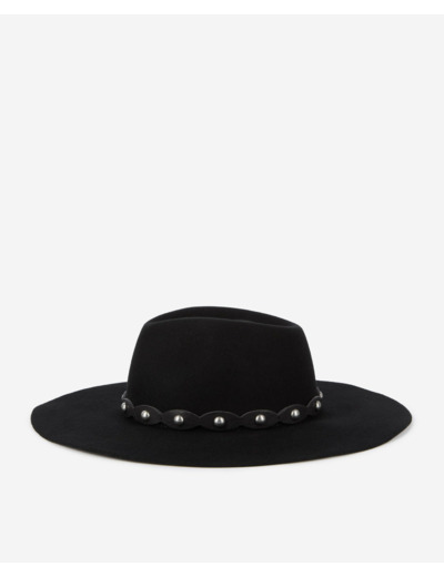 Chapeau En Laine Noir black