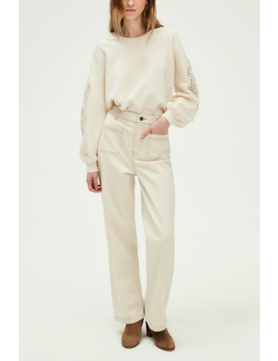 Jean droit en coton - LUMA