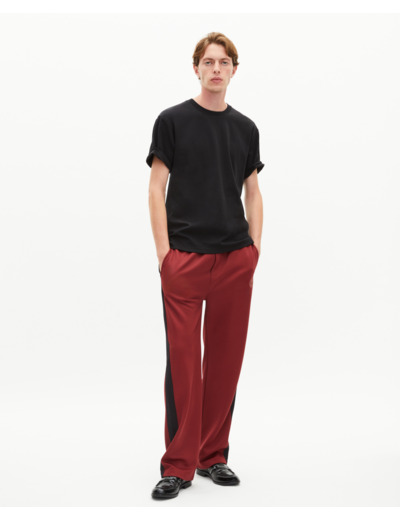 Bas de jogging large bordeaux bordeaux