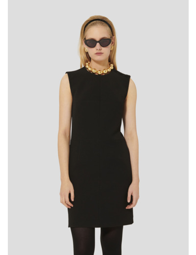 Robe Rohane Noir en Polyester Recyclé