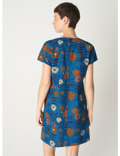 Robe fleur jeans