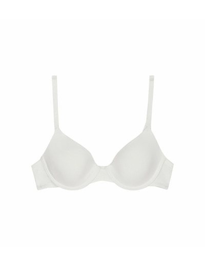 Soutien-gorge à coques blanc pour fille Dim Invisible