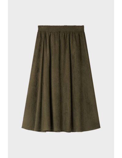 Jupe midi en velours fluide - CEPHISE