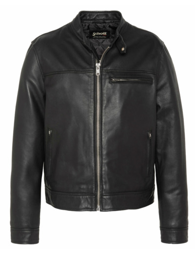 Blouson biker en cuir LCAIDAN SCHOTT