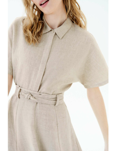 Chemise clouane1 100% lin