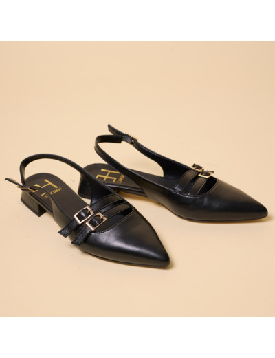 Ballerine Femme Queen Noir