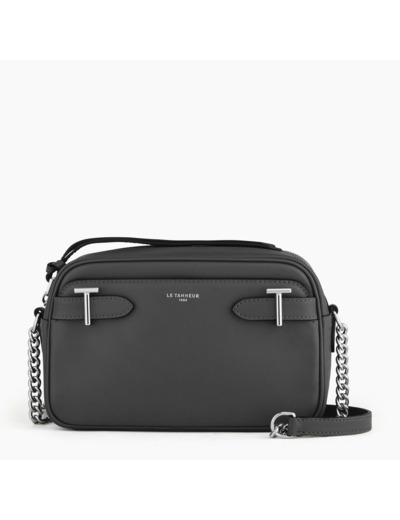 Sac bandoulière Laura en cuir lisse