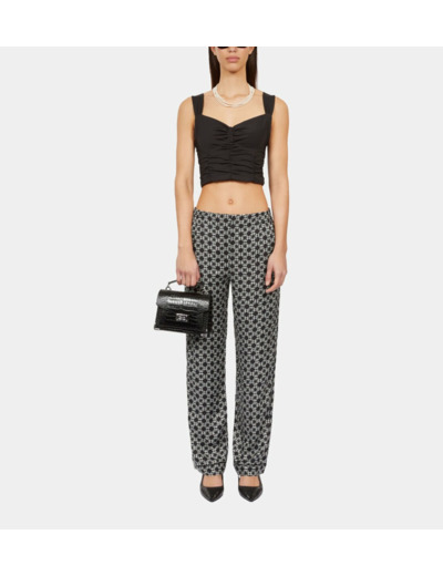 Pantalon Imprimé black white