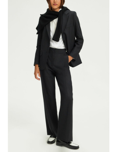 Pantalon large à boutons en strass - NADA