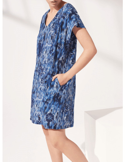 Robe bleu de prusse