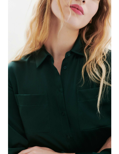 Chemise jeanne b 100% soie