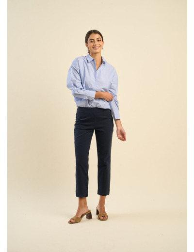 Pantalon 7/8ème à pinces