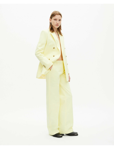 Veste croisee yellow