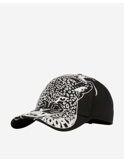Casquette En Coton Avec Broderie Xl black