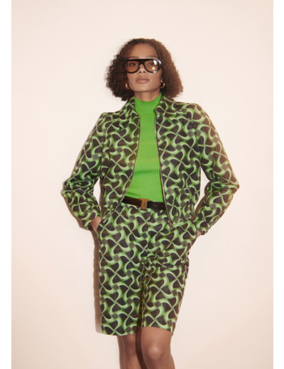 Short Samuel Vert en Coton