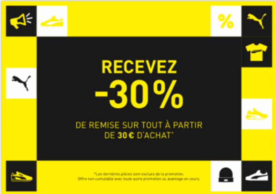 OFFRE DU MOMENT - PUMA