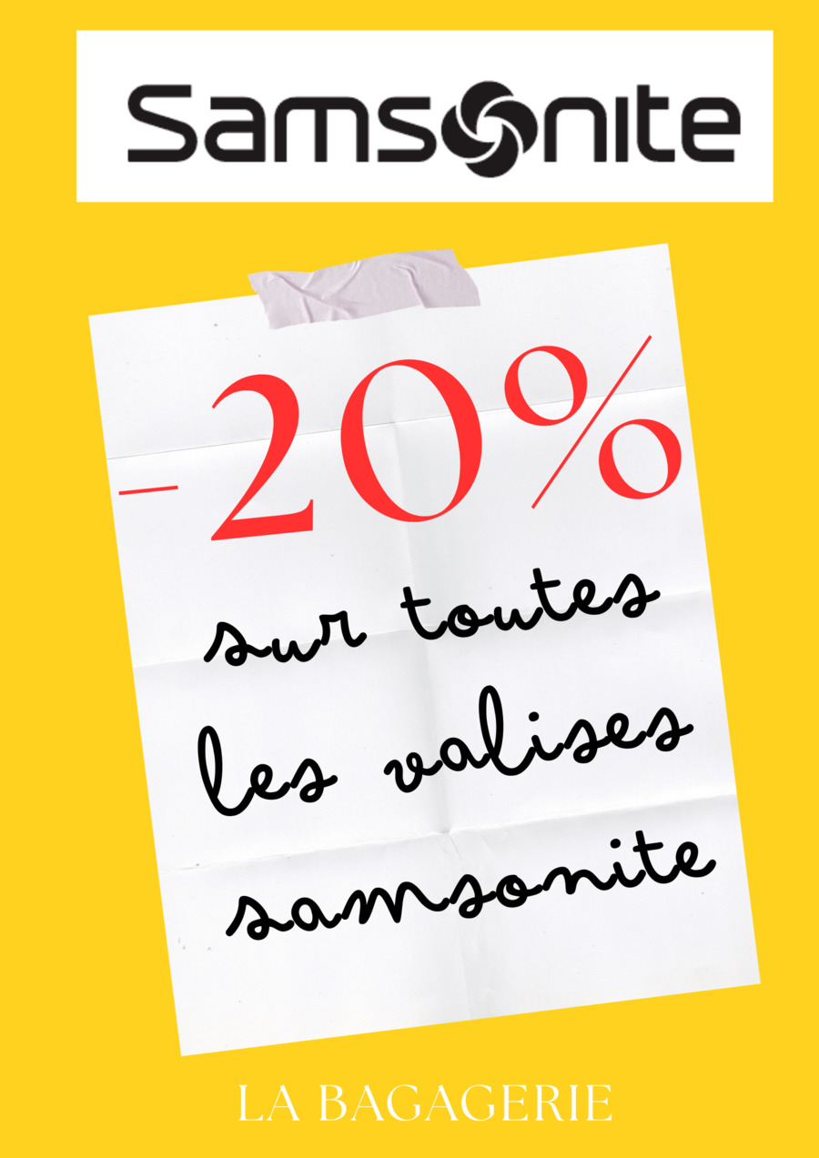 OFFRE DU MOMENT - LA BAGAGERIE