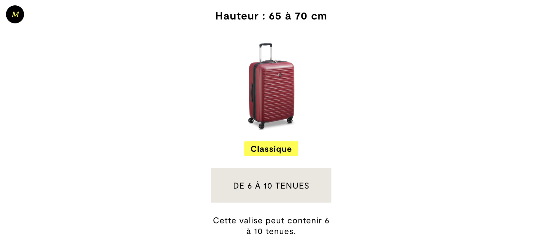 Valise M