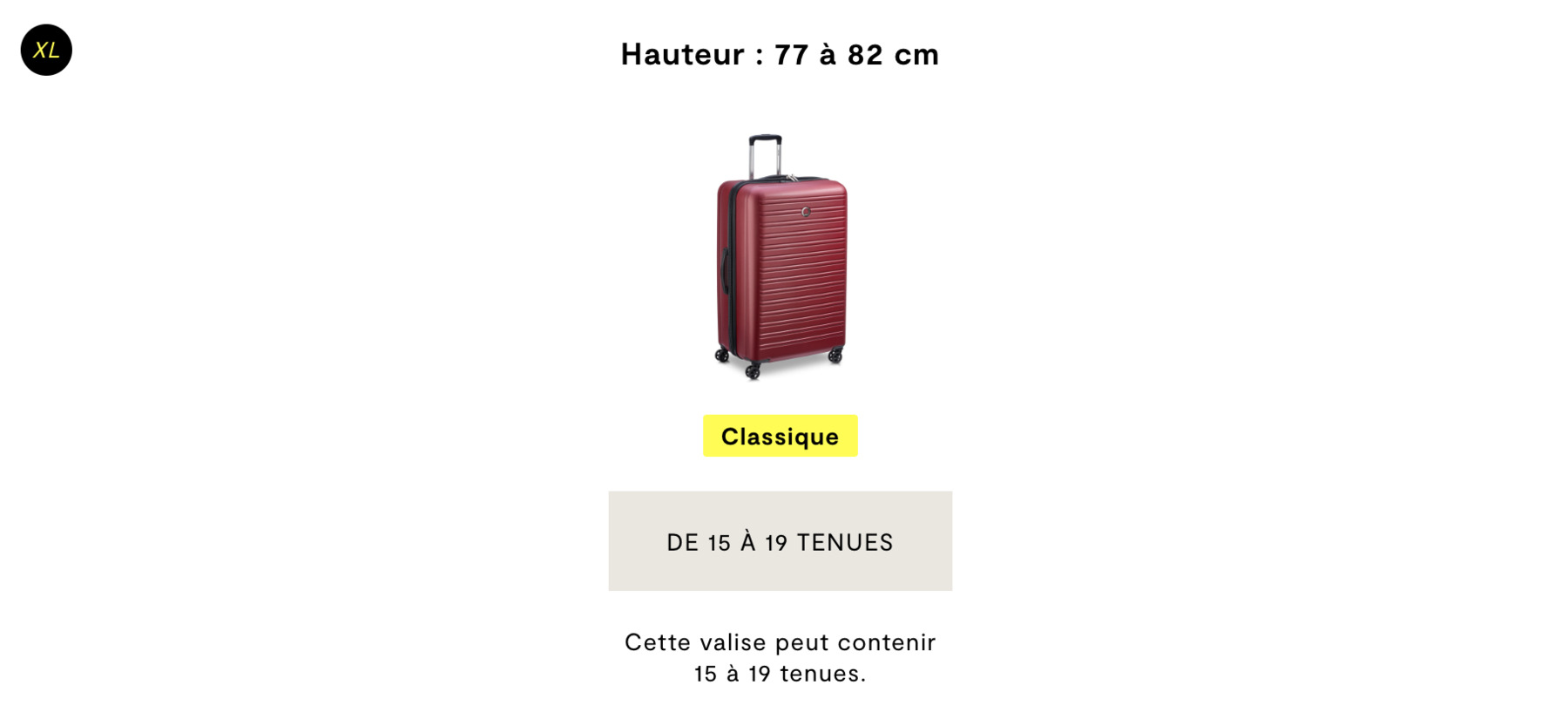 Valise XL