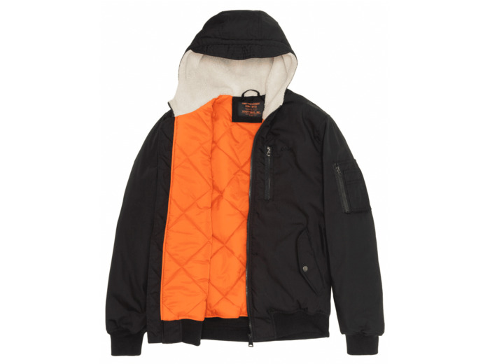 Bombers chaud à capuche HOUSTON SCHOTT