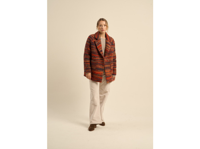 Veste courte en laine