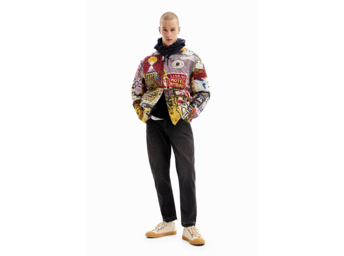 Manteau Court Matelassé