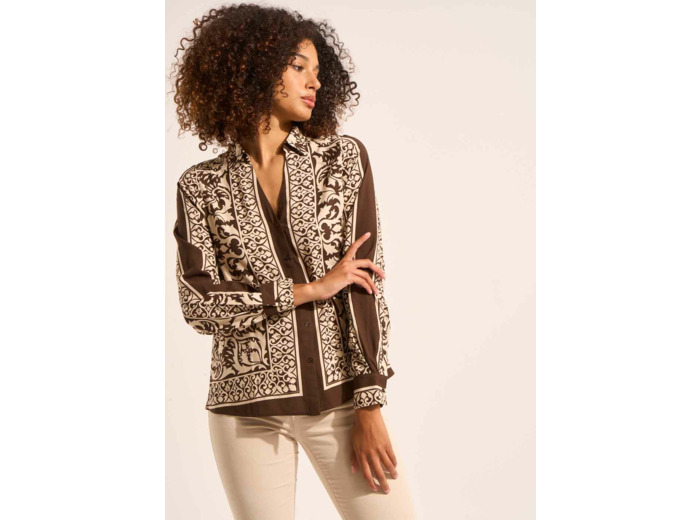 Chemise imprimée
