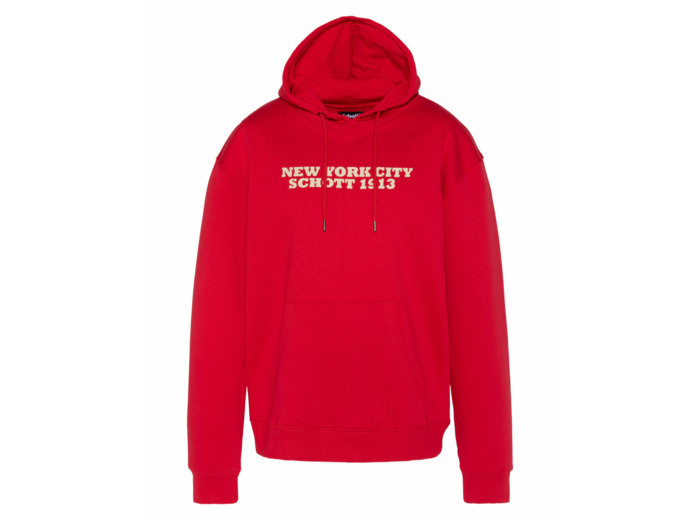 Sweat à capuche imprimé poitrine SWH1913 SCHOTT