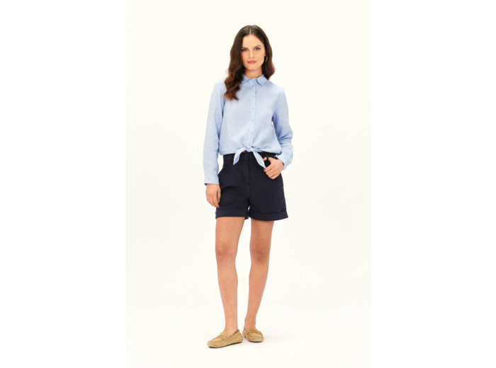 Chemise livie 100% lin à nouer