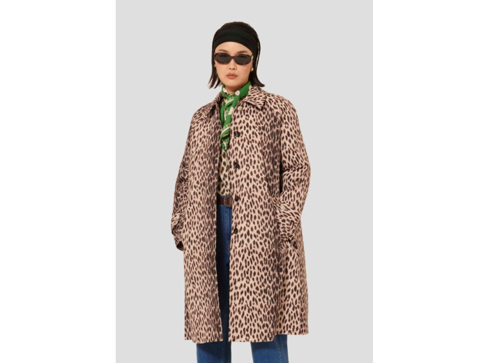 Manteau Igor Chocolat en Polyester