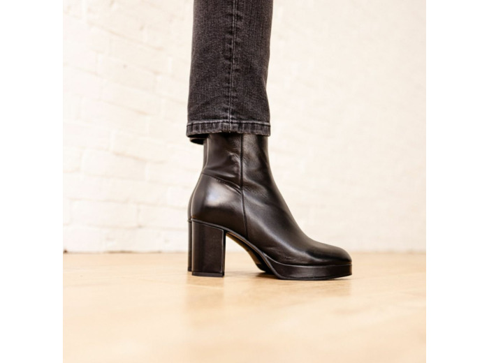 Bottines hiver Femme Camara Noir