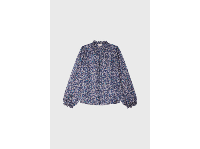 Chemise en mousseline fleurie - BELODIE