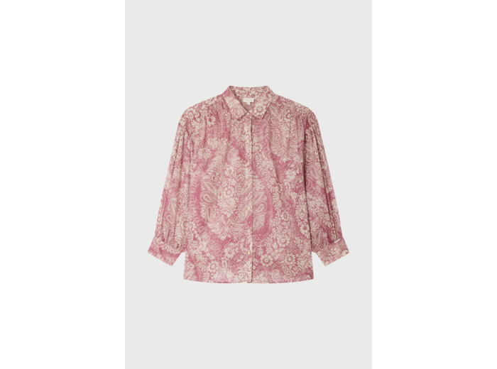 Chemise bouquet en coton - ARMINDA