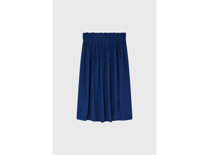 Jupe midi à smocks - DAPHNEE