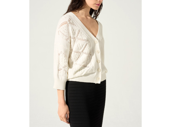 Cardigan neige