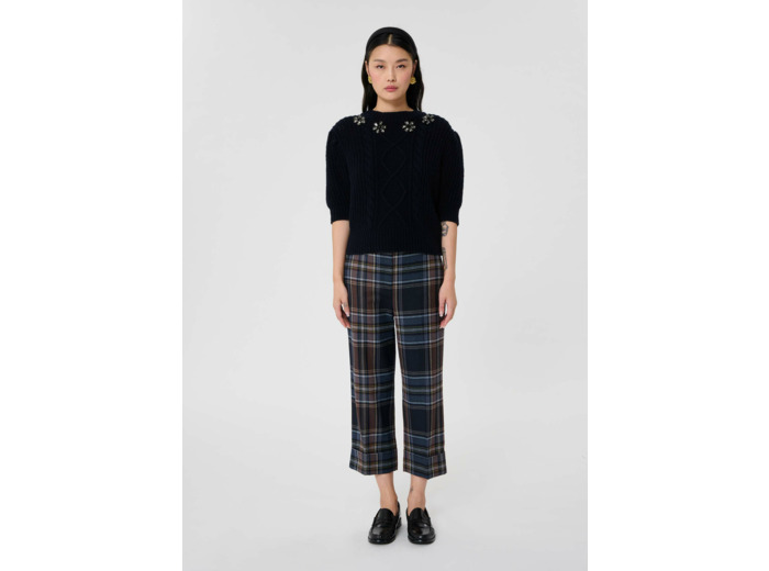 Pull Psyche Nuit en Laine Merinos
